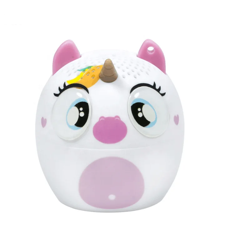

Mini Unicorn Portable Wireless Animal Speaker for promotion, Pig;panda;cat;bear;mouse