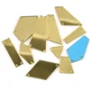 Wholesale Style Special Shape Flat Back Acrylic Mirror Sew on Rhinestones for Garment Accessories Decoration