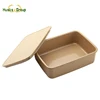 BPA Free No Plasticizer Lunchbox Rice Husk Fiber