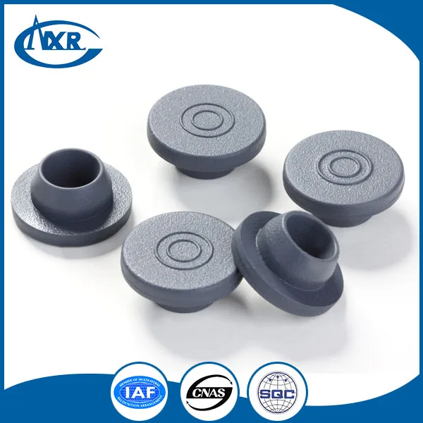 
Pharmaceutical butyl rubber stoppers for antibiotic 