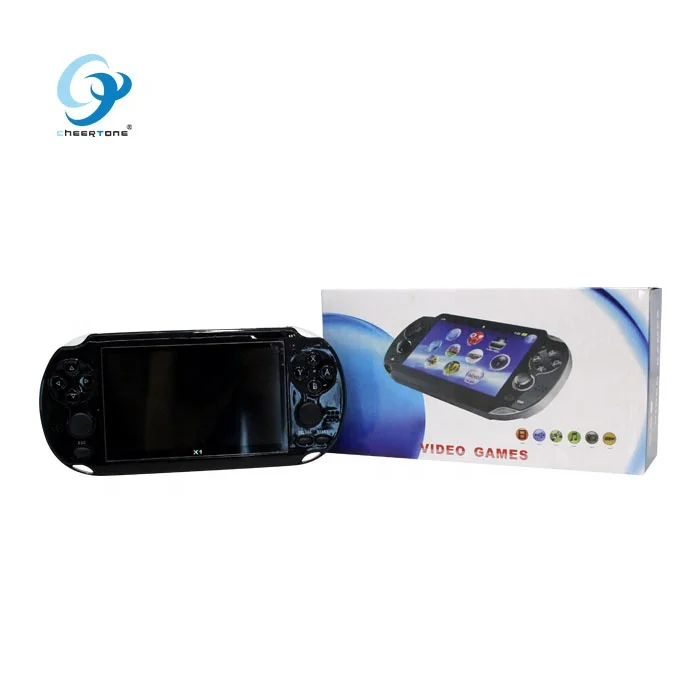 

2020 64 bit support multi game format handheld video game player CT826