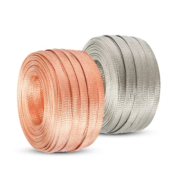 Customize Copper Wire Foil Tape Electrically Conductive Braided Copper