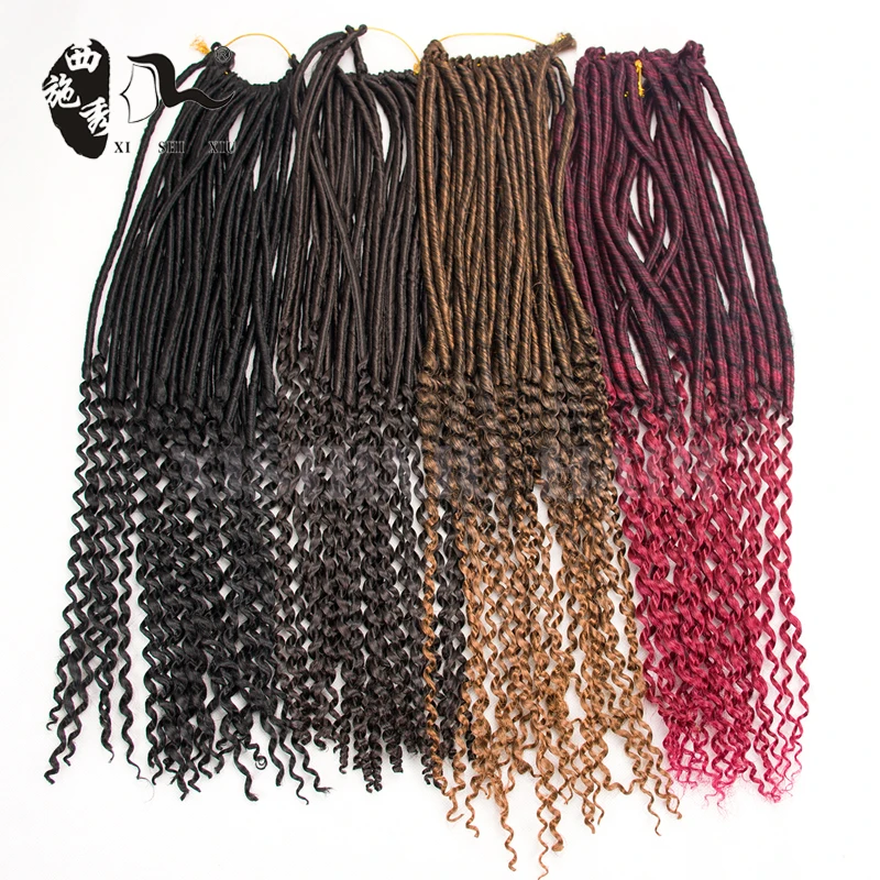 

XISHIXIUHAIR 20inch 100g dreadlocks crochet twist braids