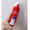 Wholesale Christmas BPA free Vacuum Flask 304 Stainless Steel Water Bottle 500ml with Bounce Cap For Christmas Gift