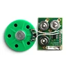 Customized switch hot round sound module for greeting card