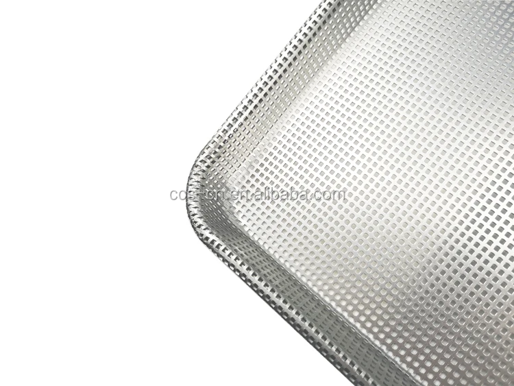 Commercial Full Perforated Baking Bread Tray Baking Pan Perforated
