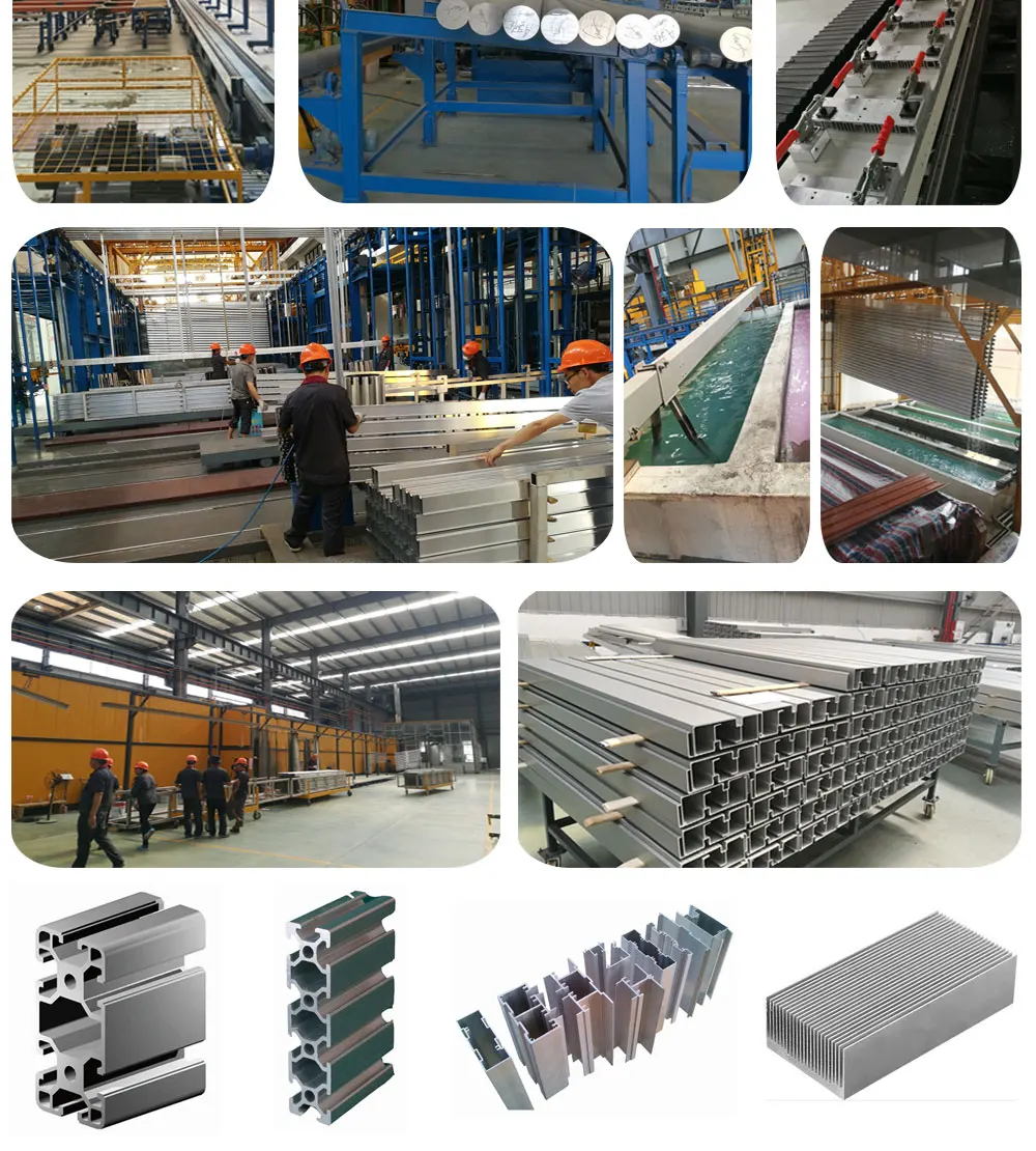 Industrial Application High Quality 6000series Curved Powder Coated