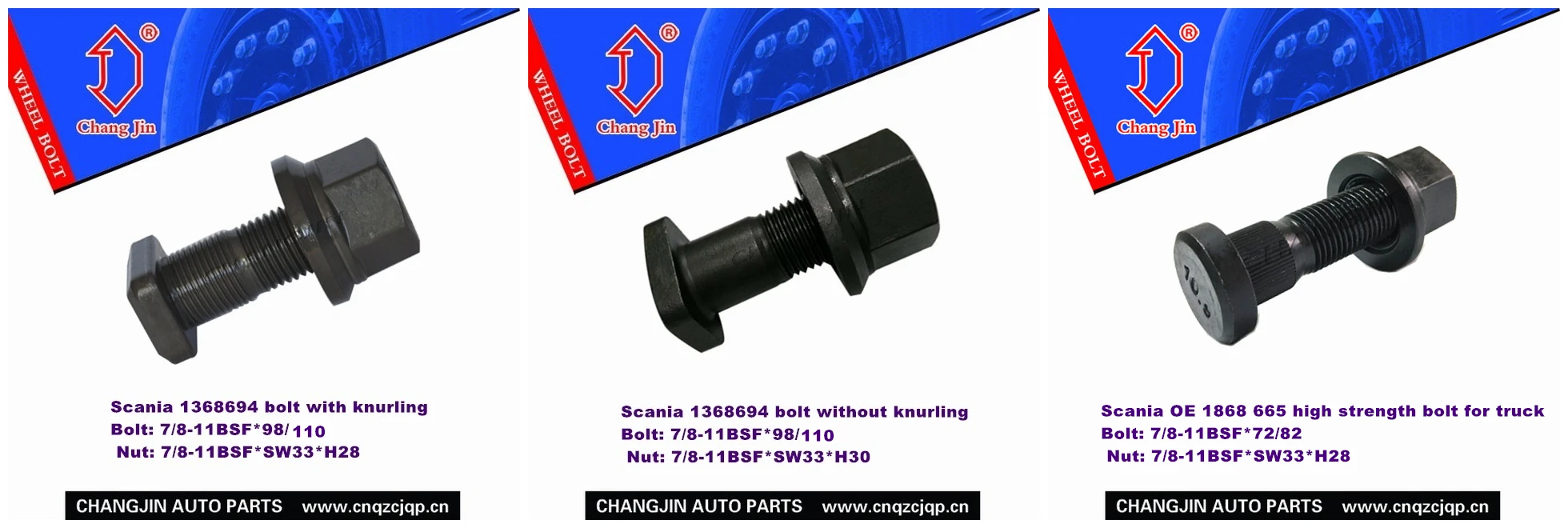 Spoke wheel rim stud 1340934 for Bus