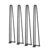 Manufactory price cheap hairpin Legs Solid Steel 10 mm Rod Hairpin Table legs