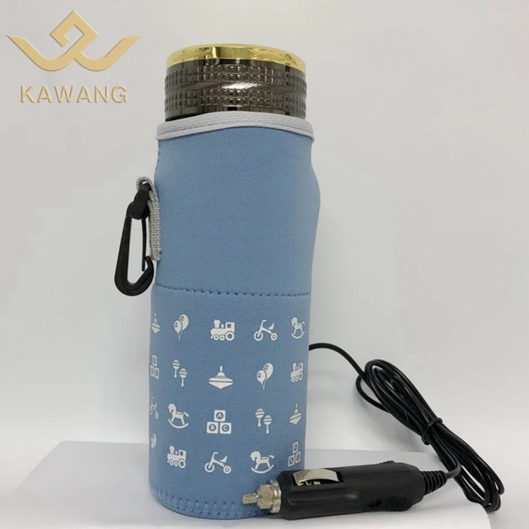 
Customs travel portable car use USB milk water bottle warmer 