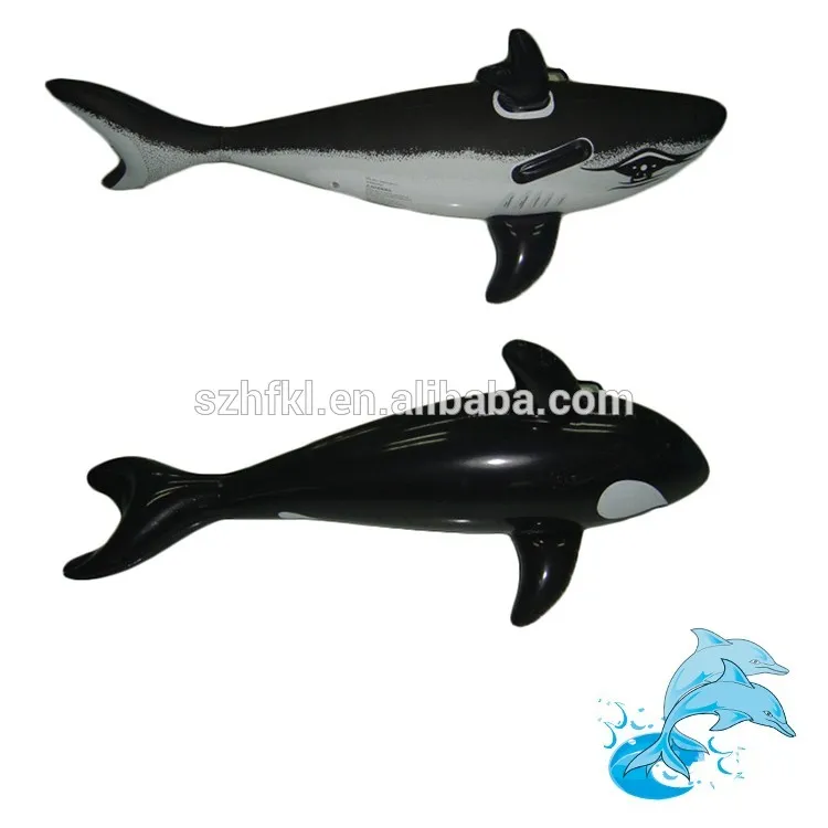 black shark inflatable animal pool rider .jpg