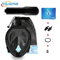 

Anti-fog Easy Breath Panoramic Snorkel Mask 180 Degree Full Face action Foldable Swimming Diving Mask for Adults and Kids