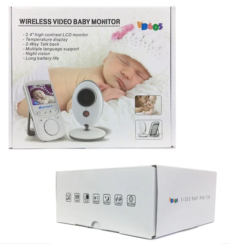 2018 Baby Monitor Wholesale VB605 Digital Audio Wifi Wireless Video Baby Monitor in Shenzhen New Product