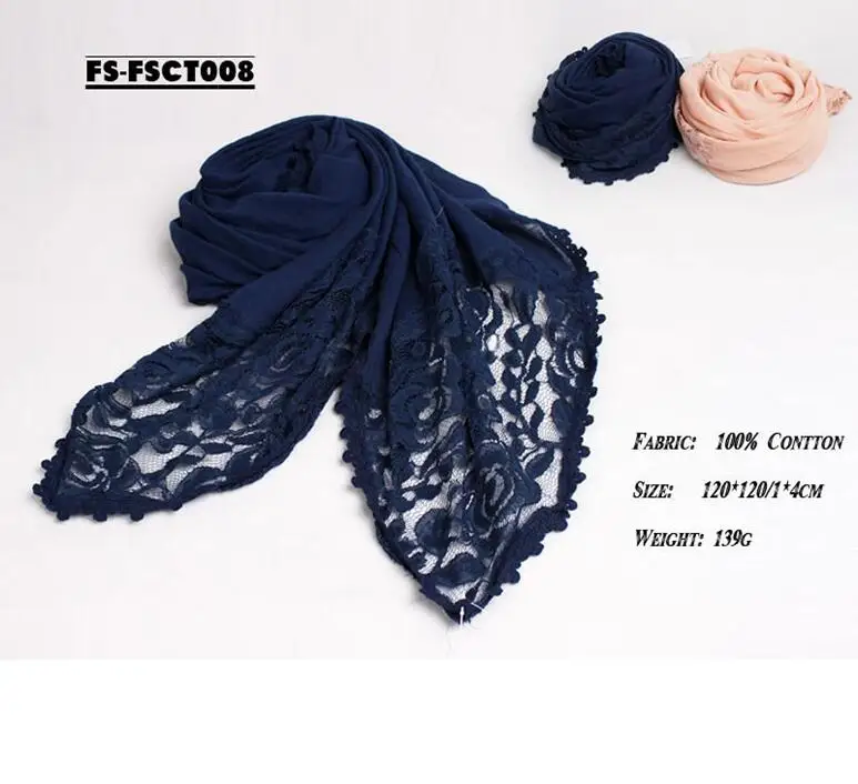 solid color cotton scarves