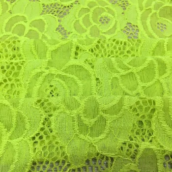 green lace material