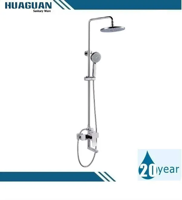 
hot sale luxurious wall mounted bathroom bath rain shower set 