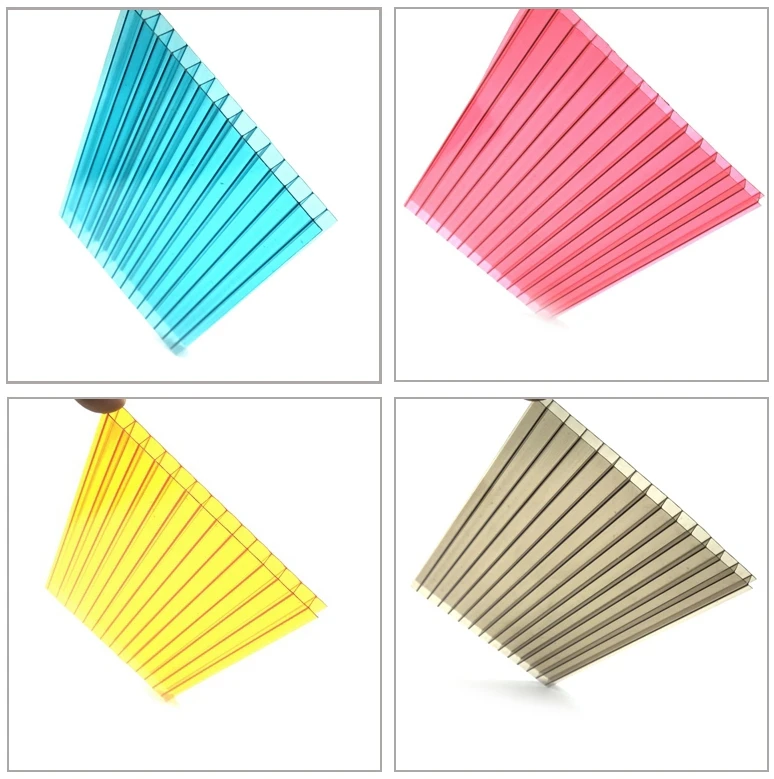 Building lightweight plastic sheets panel  pc material sheet for construction