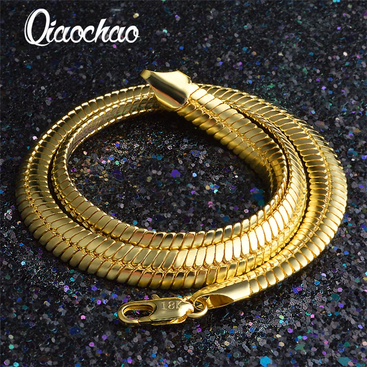 Korean Stylish Men S 50cm Length Thick Heavy Necklace Hot Sales Copper Alloy Metal Snake Bone Necklace Gold Plating Necklace Buy Snake Bone Necklac Gold Plating Necklace Heavy Necklace Product On Alibaba Com