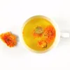 GMP factory supply best selling green tea blossoms flower balls teapot Calendula