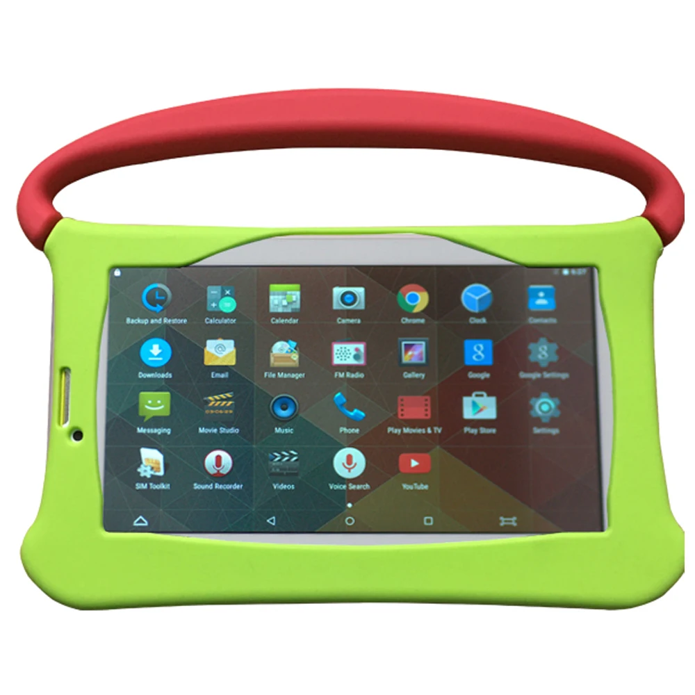Best Selling Android 5.1 Cheap 7 Inch Quad Core Wifi Bt Children Tablet