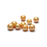 

New Arrival Full Round Good Luster Gold Color Edison Pearl With Low Price