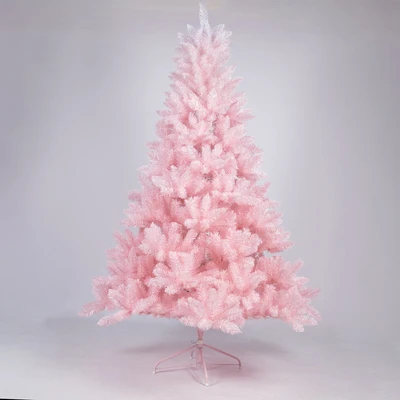 
Supply Pe&Pvc Top-Grade Artificial Pink Christmas Tree For Decoration 