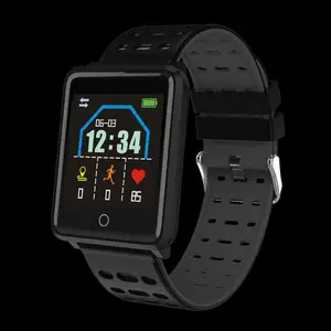 2019 New arrival F21 Color screen heart rate blood pressure Smart watch F3 Bracelet health smartwatch
