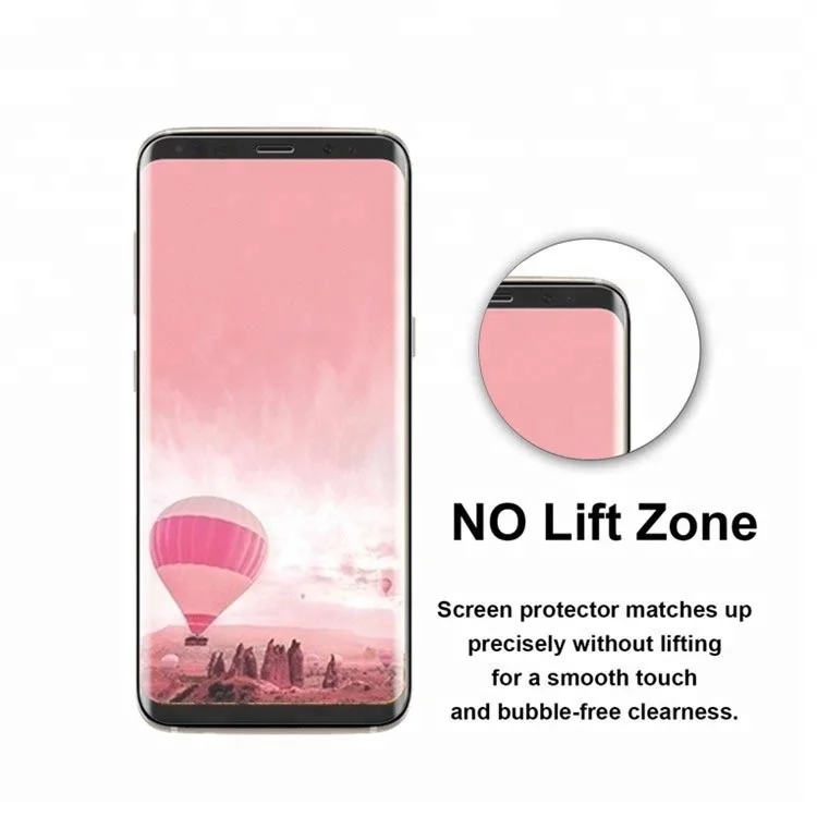 
LITO 2018 New protects 3D full coverage Nano tpu Screen Protector with install tool for Samsung Galaxy S8 S8 Plus 