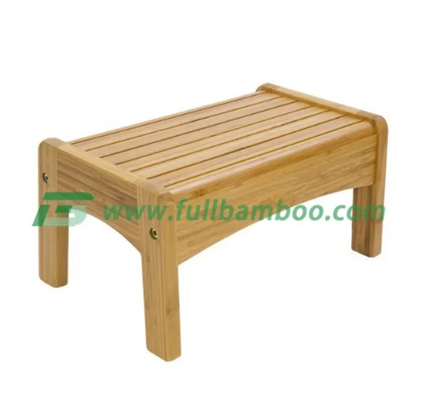 bamboo bath bench, child step stool