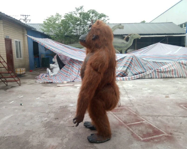 Dino1585 Adult Walking Attractive Orangutan Gorilla Costume For Sale Buy Walking Gorilla