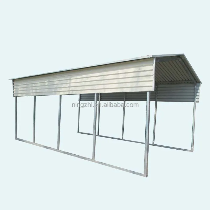 Free Standing Metal Vertical Carport Shelter Garage Buy Steel