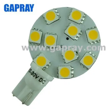 Round Smd 5050 921 Warm White 12volt T10 Led Rv Ceiling Lights