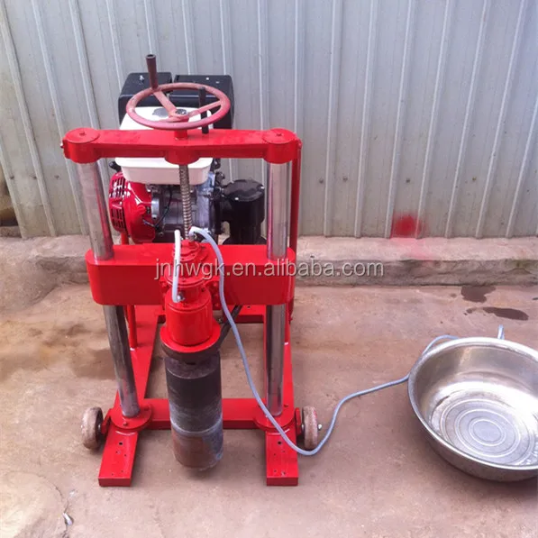 Asphalt concrete pavement core drilling machine with Core bit