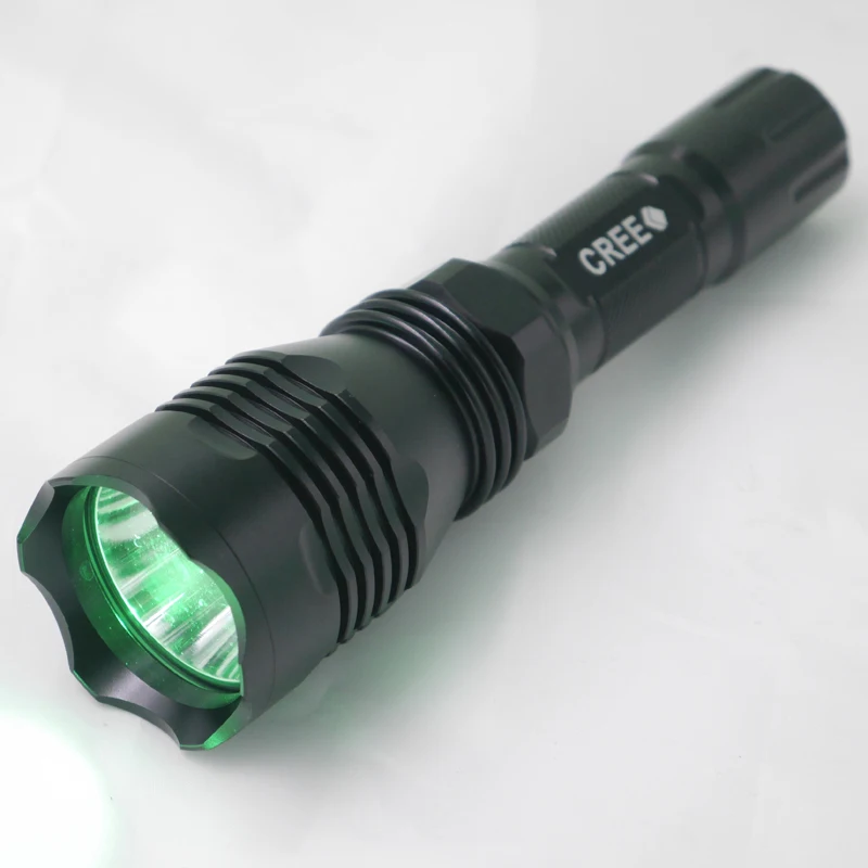 green light flashlight