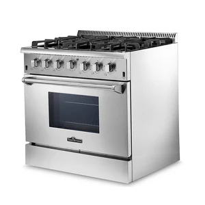 kitchen equipment stainless steel commercial gas stove/electric