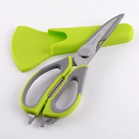 

Kitchen Shears, Chicken Bone Scissors. Chef's Heavy Duty Kitchen Scissors 8-in-1 Multi-Purpose Utensils with Magnetic Holder