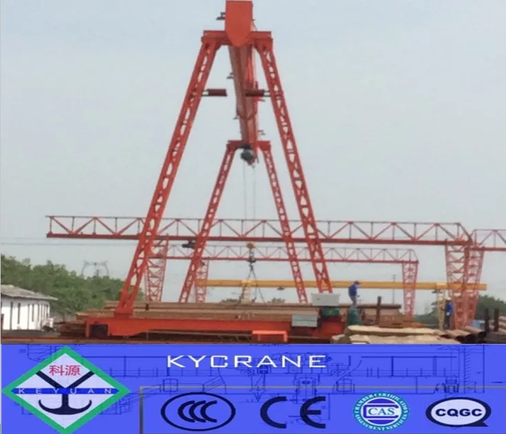 
Outside electric hoist single girder gantry crane 