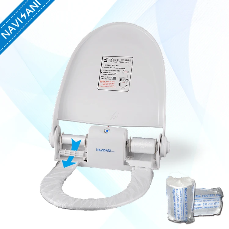 Sanitary Automatic Toilet Seat Cover To Improve Hygienic Condition In