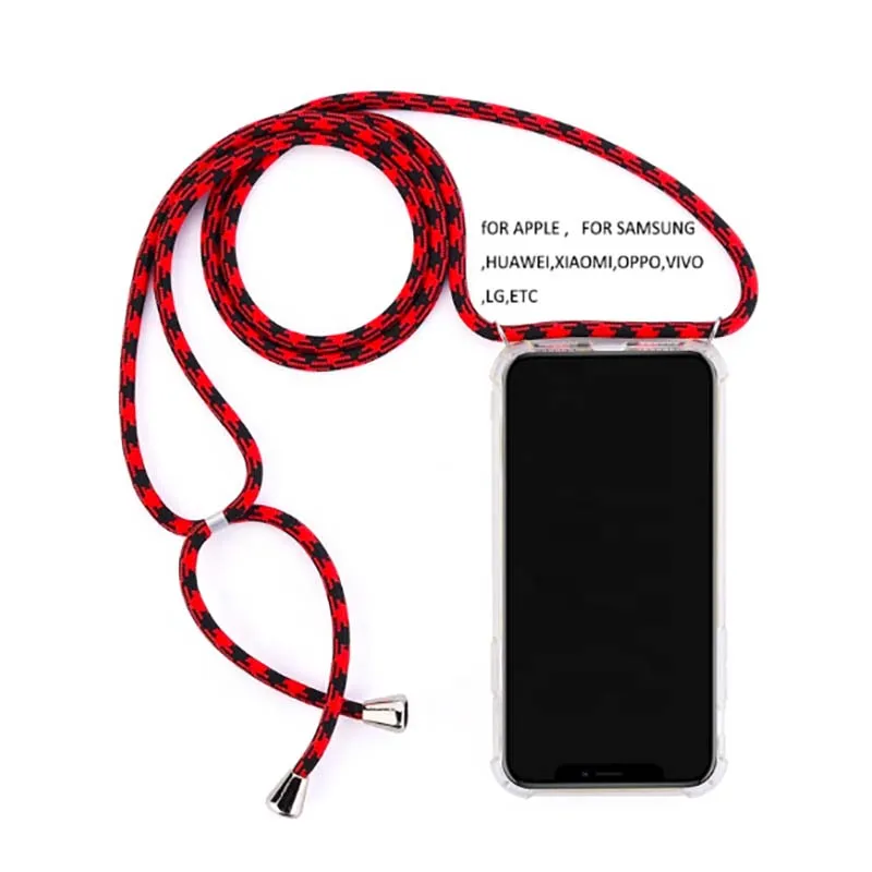 

Newest Ultra-thin Clear TPU Mobile Phone Case Cover For iPhone XS Max XR String Mobile Case
