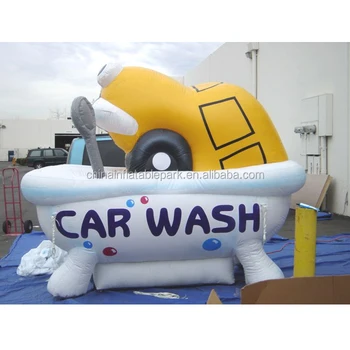 Inflatable Car Washing Advertising Model - Buy Inflatable Car Washing