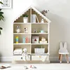Royal Classical European Style Pure White House Shaped Armoire For Kids Bedroom, New Arrival Nice Wardrobe Closet BF11-01224b