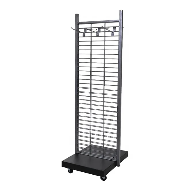 New Promotion Oem Shopping Mall Stackable Metal Hook Display Stands