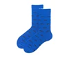 BONYPONY Premium Polka Dots Novelty Combed Cotton Crew Dress Calcetines Happy Men's Colorful Dot Socks