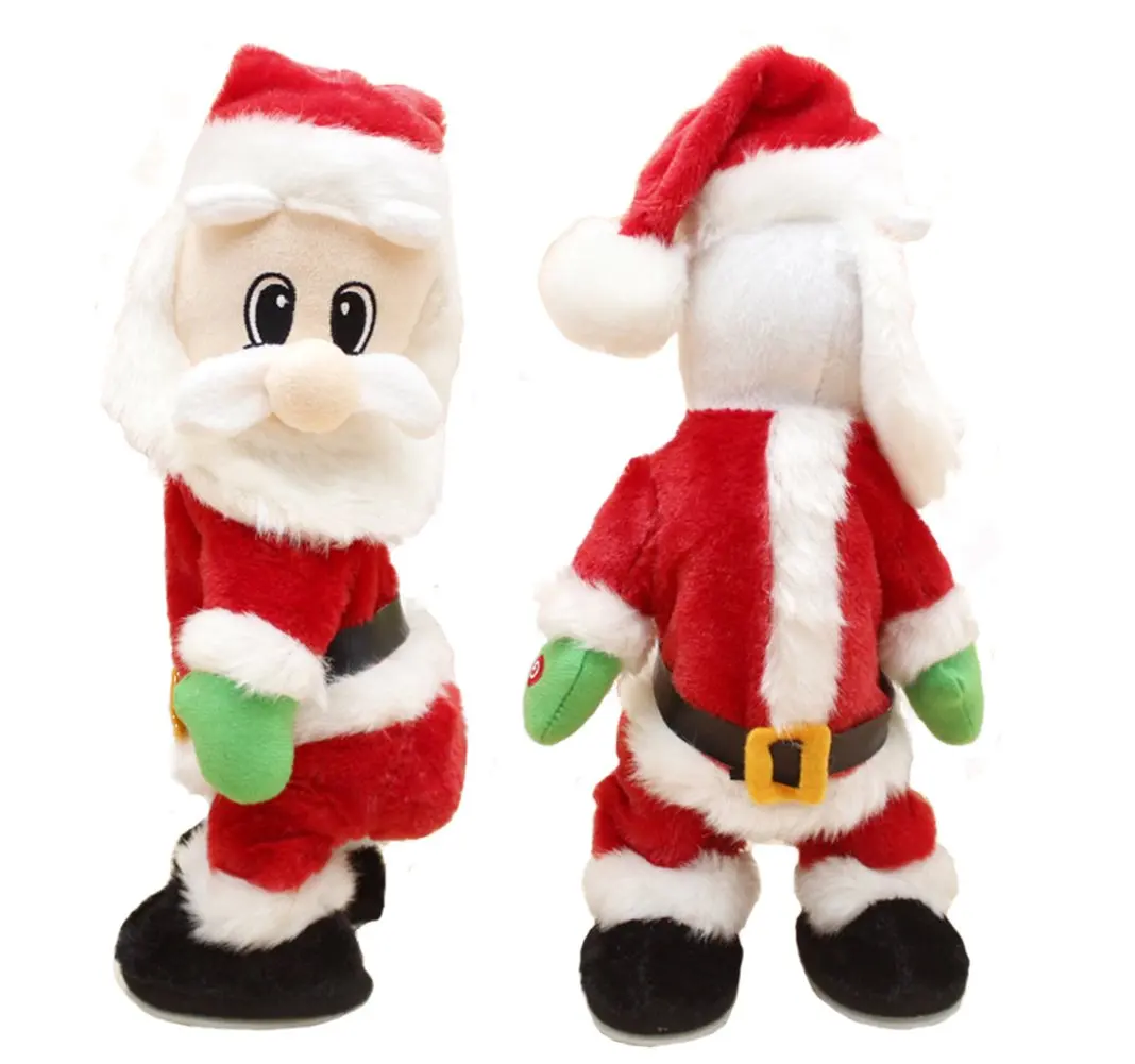 Wowstar Twisted Wiggle Hip Twerking Christmas Santa Singing Electric
