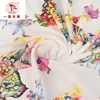 Wholesale textiles print shirting two tone silk chiffon fabric