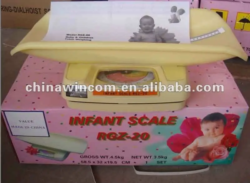 Manual weighing baby scale RGZ-20 20kg*200g