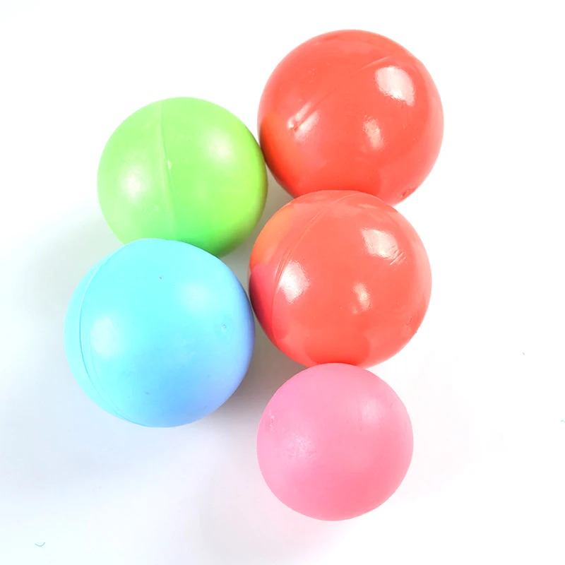 

Top Selling multiple Colors solid rubber dog toy chew ball