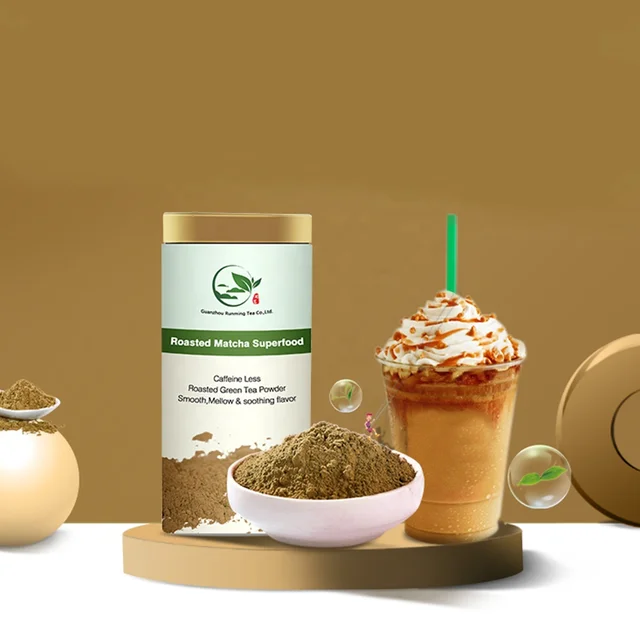 ドロップシップ有機宇治儀式玉露日本ミルクティー Hojicha Houjicha 焼きローストコーヒー Hojicha 抹茶抹茶パウダー