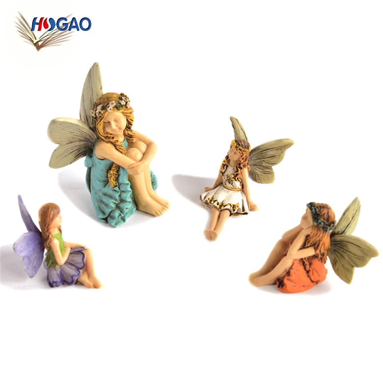 座っている美しいミニガーデンおもちゃ家の装飾樹脂妖精ドア置物安いoem卸売妖精フィギュア Buy 妖精フィギュア 安い天使の置物 樹脂翼天使の置物 Product On Alibaba Com