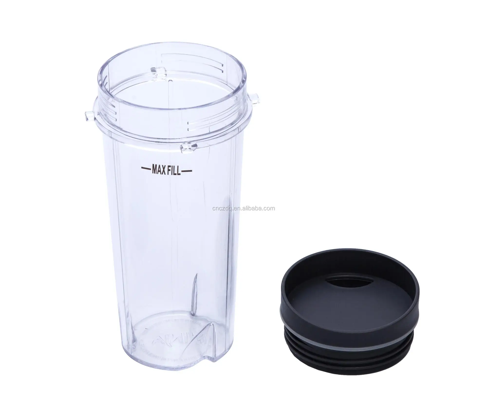 Source Blender Cup 16 oz Single Serve to go jar with Sip Lid For